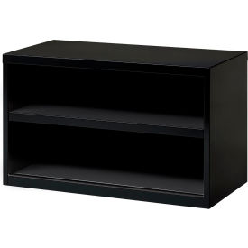 Hirsh Industries® Low Credenza with 2 Open Shelves - 36