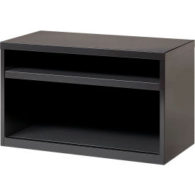Hirsh Industries® Low Credenza with 2 Open Shelves - 36
