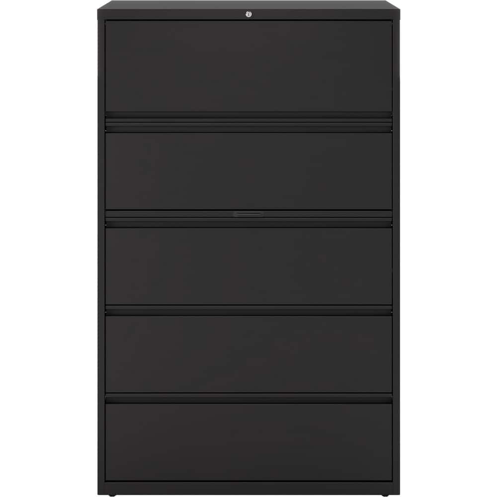 Horizontal: 4 Drawers, Steel, Black MPN:17973