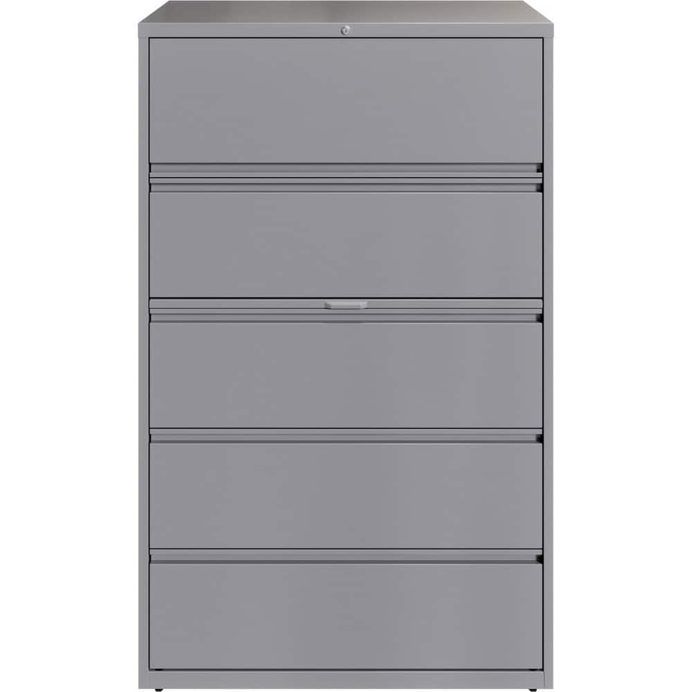 Horizontal: 5 Drawers, Steel, Arctic Silver MPN:23751
