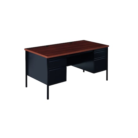 Pedestal Desk Desk Double Pedestal, 30x60