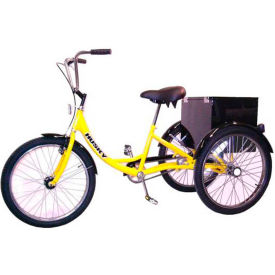 Husky Bicycles T-124 Industrial Tricycle 500 Lb. Capacity 24