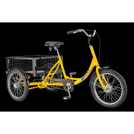 Husky Bicycles T-320 Industrial Tricycle w/ Rear Basket & Platform 20