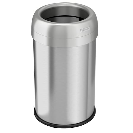 13 Gallon Open Top Round Trash Can MPN:HLS13STR