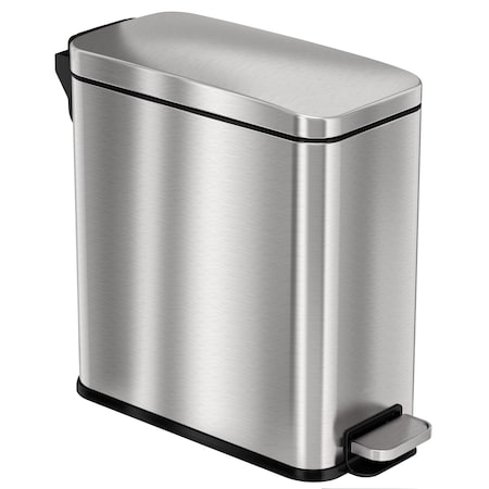 3 Gallon Step Trash Can With Plastic Liner MPN:HLSS03R