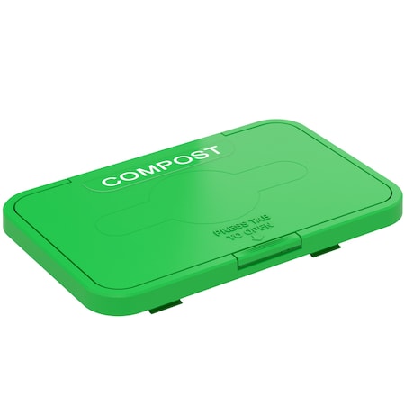 Rectangular Flip Open Compost Lid Attachment MPN:LIDROCOP