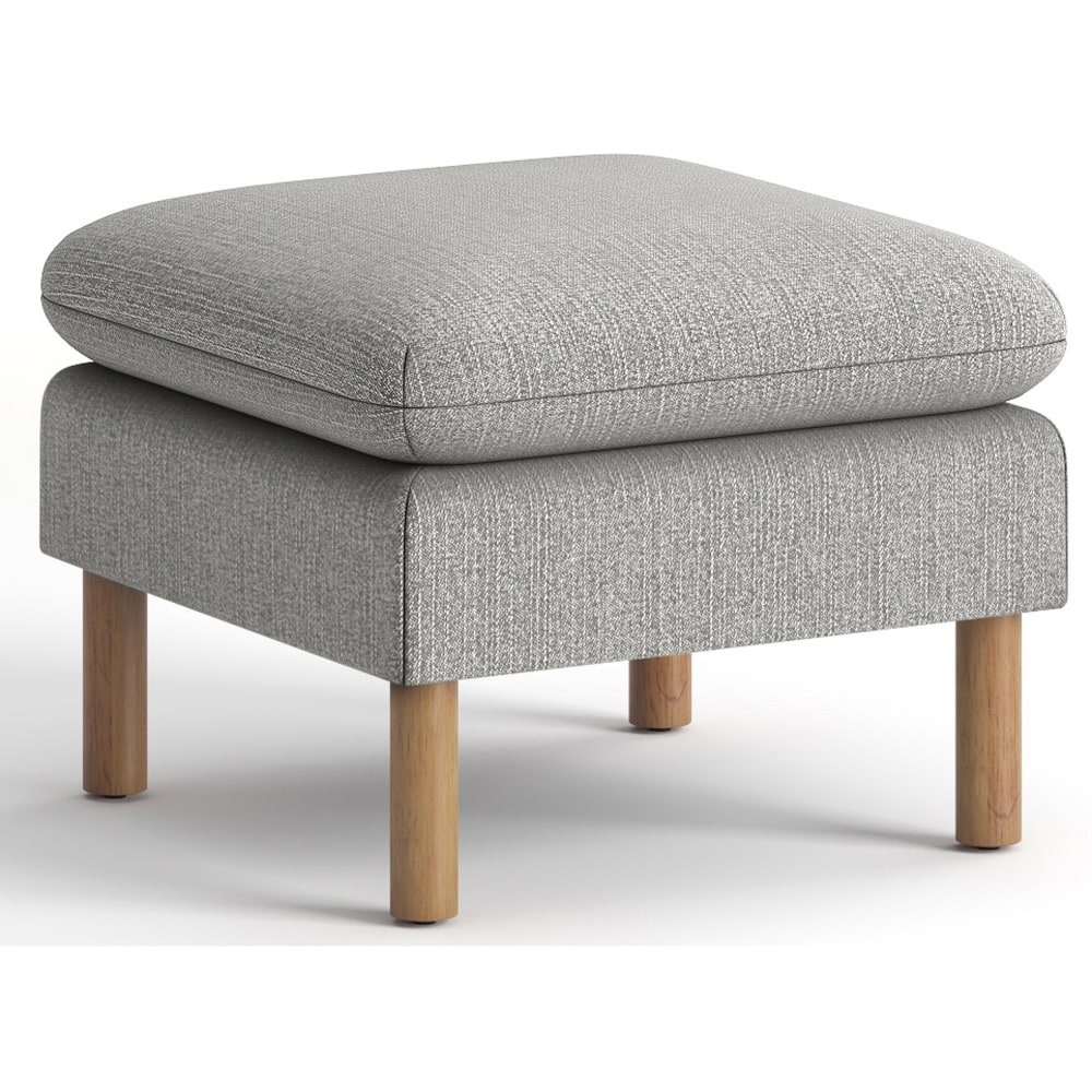 HON Parkwyn Ottoman - Material: Fabric - Finish: Gray - 1 Each MPN:VP3LOTTGRY