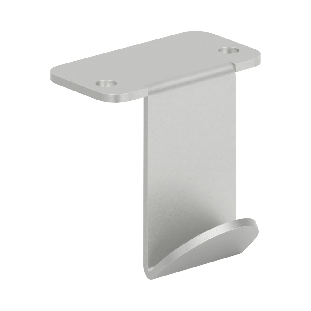 HON SmartLink Backpack Hooks, 1-3/4inH x 2-1/4inW x 2-1/16inD, Silver, Carton Of 10 Hooks MPN:HCLA65.X