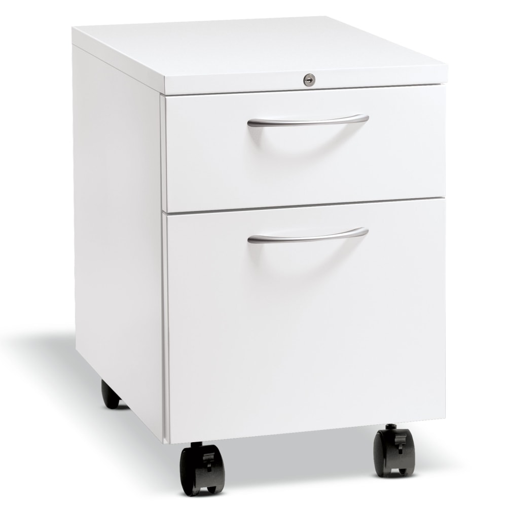 HON Flagship 15inW Mobile Pedestal, Designer White MPN:H15923A.L.PJW