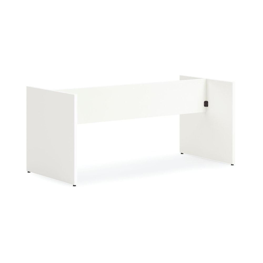 HON Mod Slab Base, For 96in Conference Table Top, 28inH x 61-1/2inW x 29-5/16inD, Simply White MPN:HONTBL96BSELP1