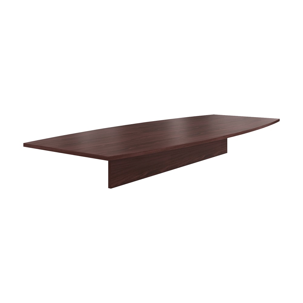 HON Preside Boat-Shaped Conference Table Top, 120inW, Mahogany MPN:T12048PNN