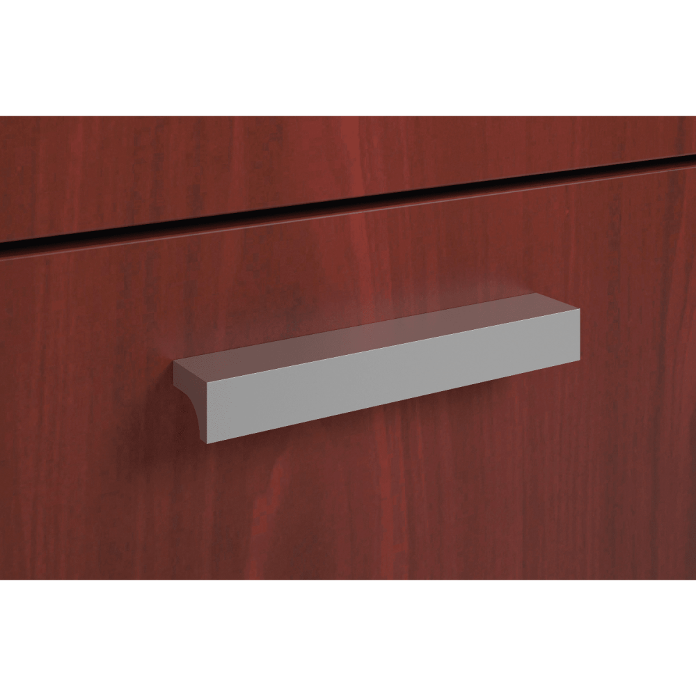 HON Contemporary Pull Set of 2, 4.75inW x 0.75inD x 0.69inH, Metal, Silver, 2 / Pack MPN:BLPCONTEMP