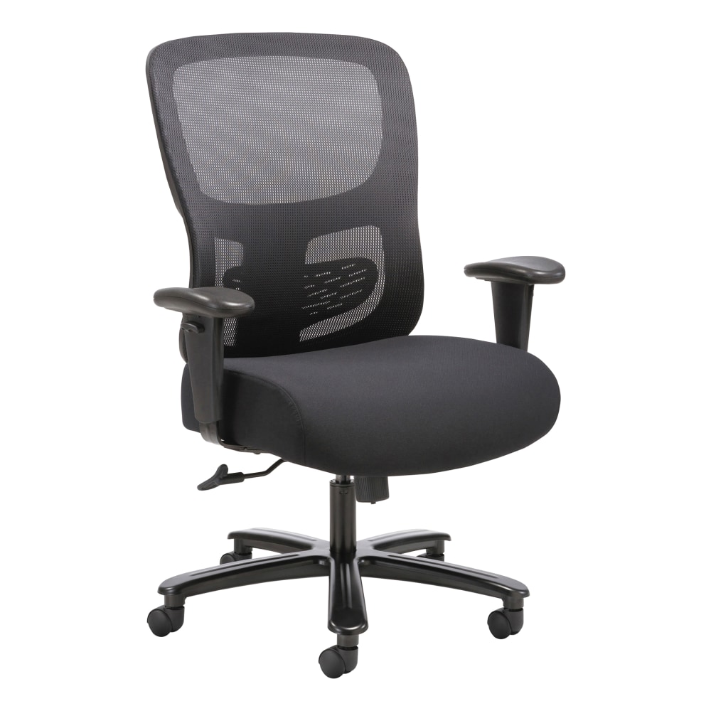 HON Sadie Ergonomic Fabric/Bonded Leather High-Back Task Chair, Black MPN:BSXVST141