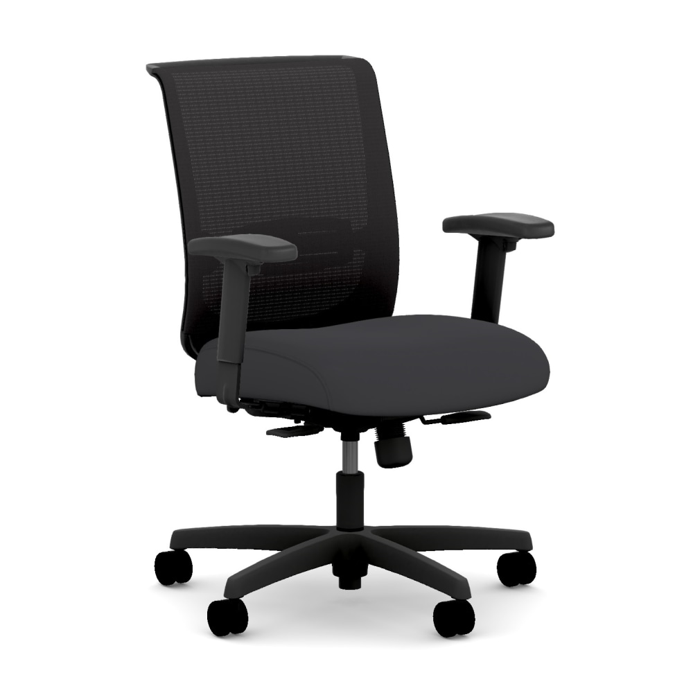 HON Convergence Ergonomic Fabric Mid-Back Task Chair, Black MPN:HCT1MM.Y1.A.H.M.SX59.AL.SB.T