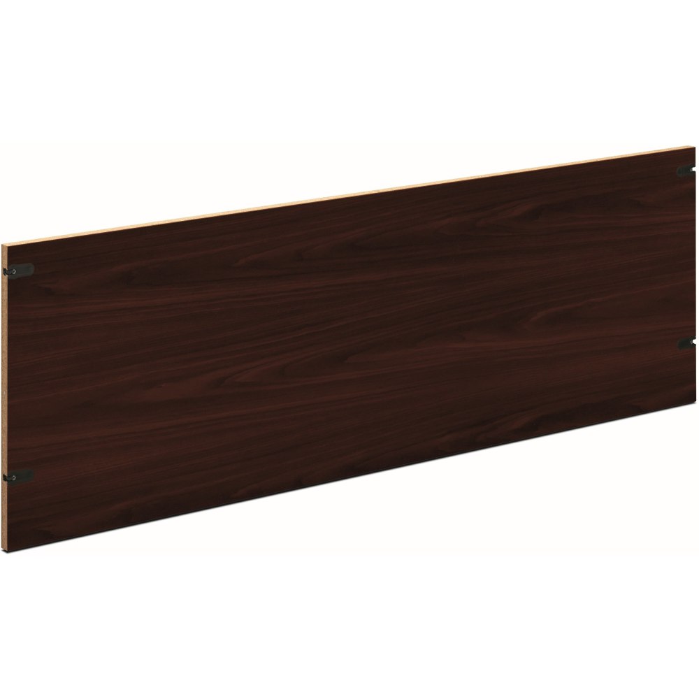 HON 10500 H105854 Back Enclosure - x 57.8in x 0.8in x 18.6in - Flat Edge - Finish: Mahogany MPN:105854N