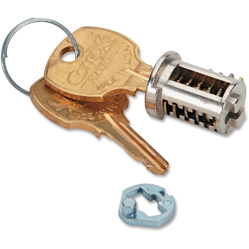 HON Chrome Removable Lock Core Kit - Chrome MPN:F23CX