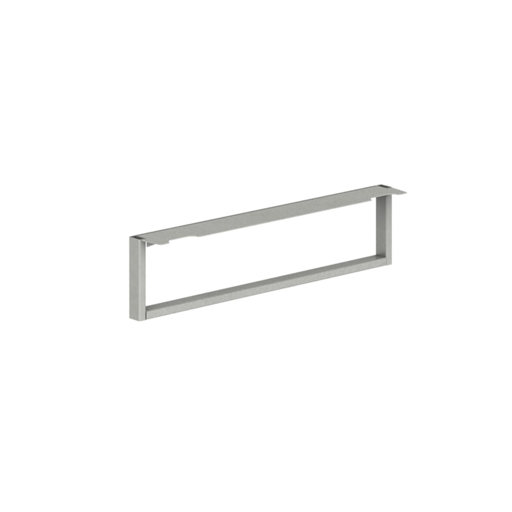 HON Voi O-Leg Support For Low Credenza And Rectangular Worksurface, Platinum Metallic MPN:VSL30ST