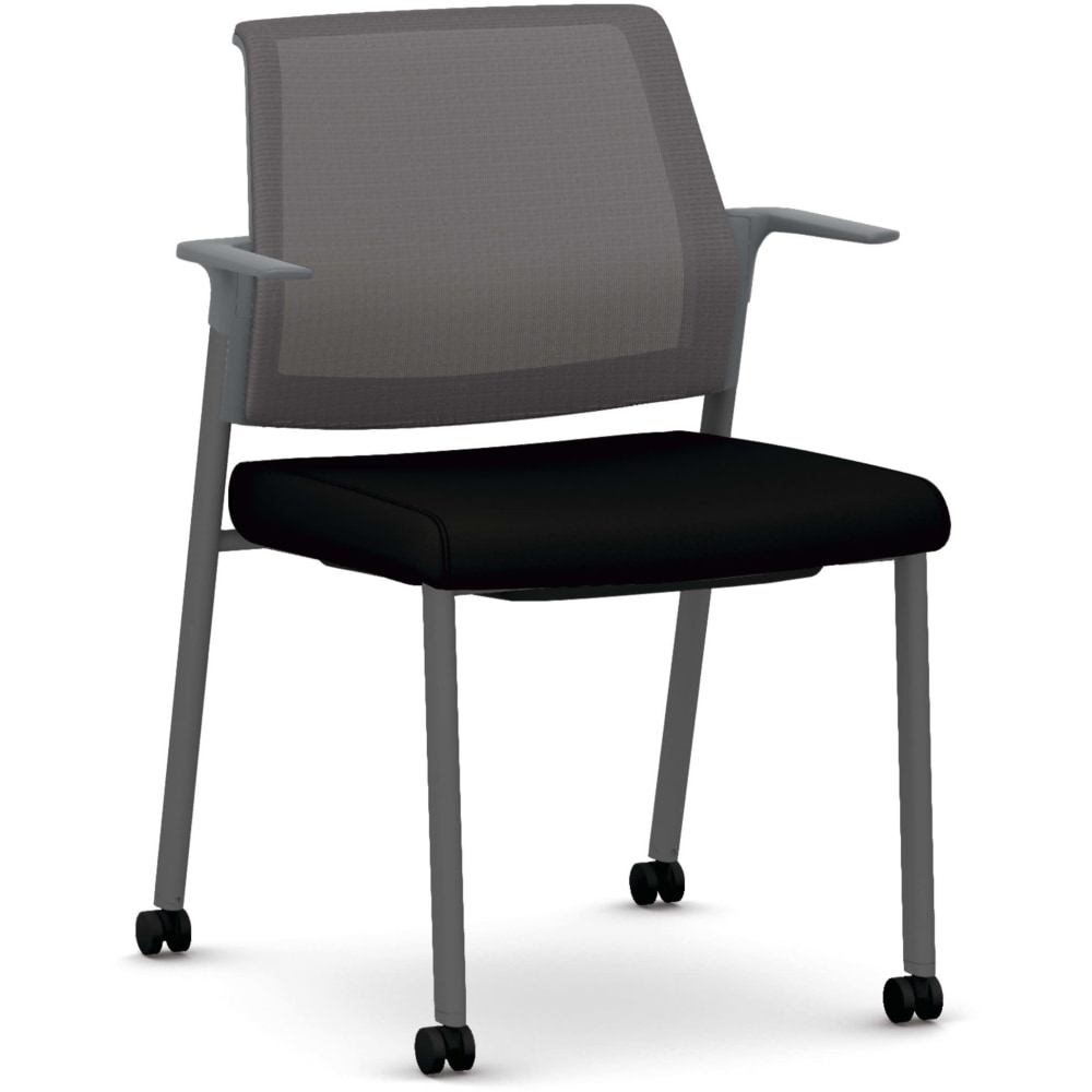 HON Cipher Mesh Back Guest Chair, Charcoal/Black MPN:HONCFRGFHCC10P7
