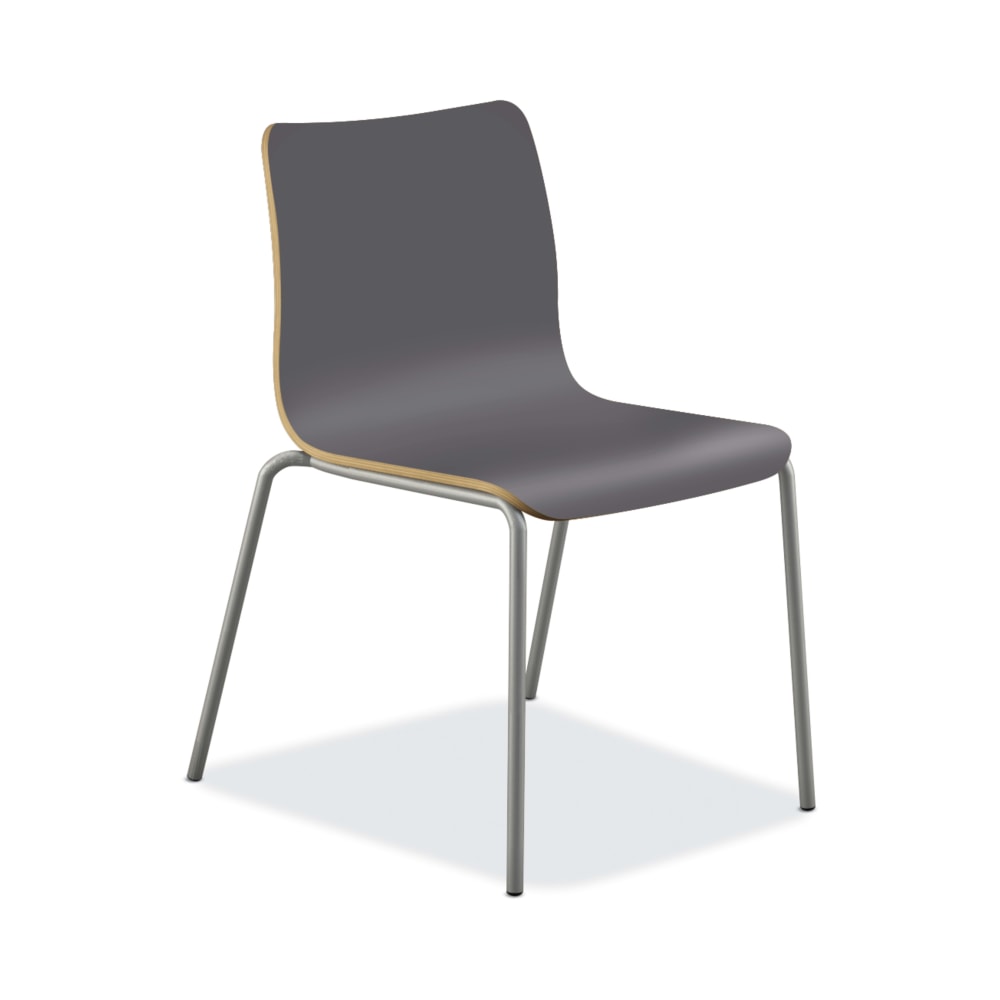 HON Ruck Guest Chair, Charcoal/Silver MPN:HONRUCK1LSP8