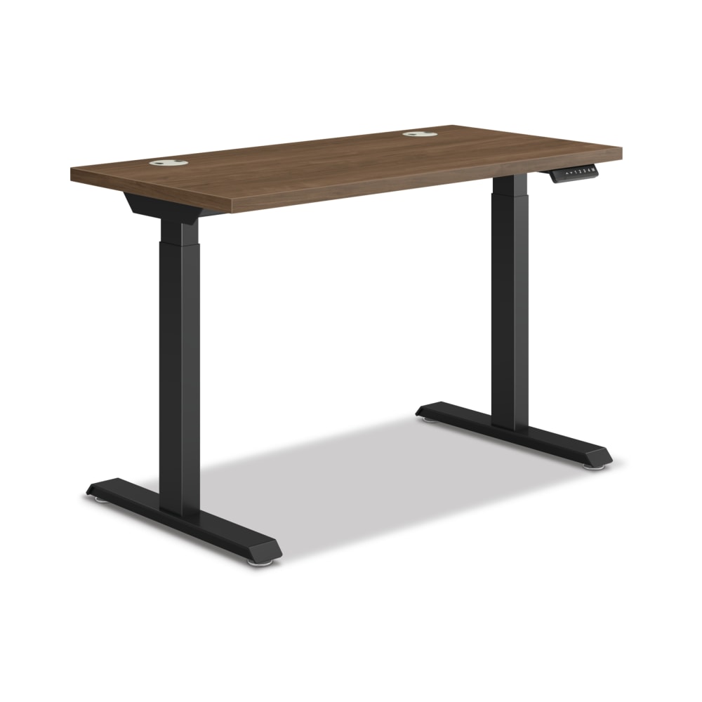 HON Coordinate Electric Adjustable Height Standing Desk, 58inW x 28inD, Pinnacle/Black MPN:HAT3SBPINCBLK2858