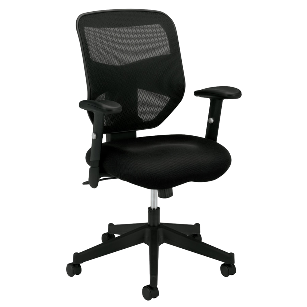 HON Prominent Mesh Fabric High-Back Task Chair, Black MPN:VL531MM10