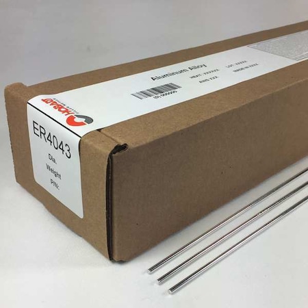 TIG Welding Rod, 3/32'' dia., 36'' L, 10 lb MPN:54JK92
