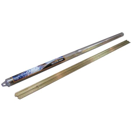 Ni-Sil Brazing, 0%Ag, RBCuZn-D, 1/8x36. MPN:6ETP6