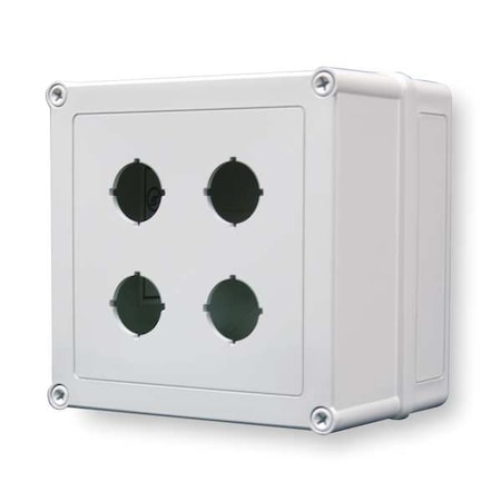PushButtonEnclosure, 30mm, 4Holes, Plastic MPN:VM775-PBS4
