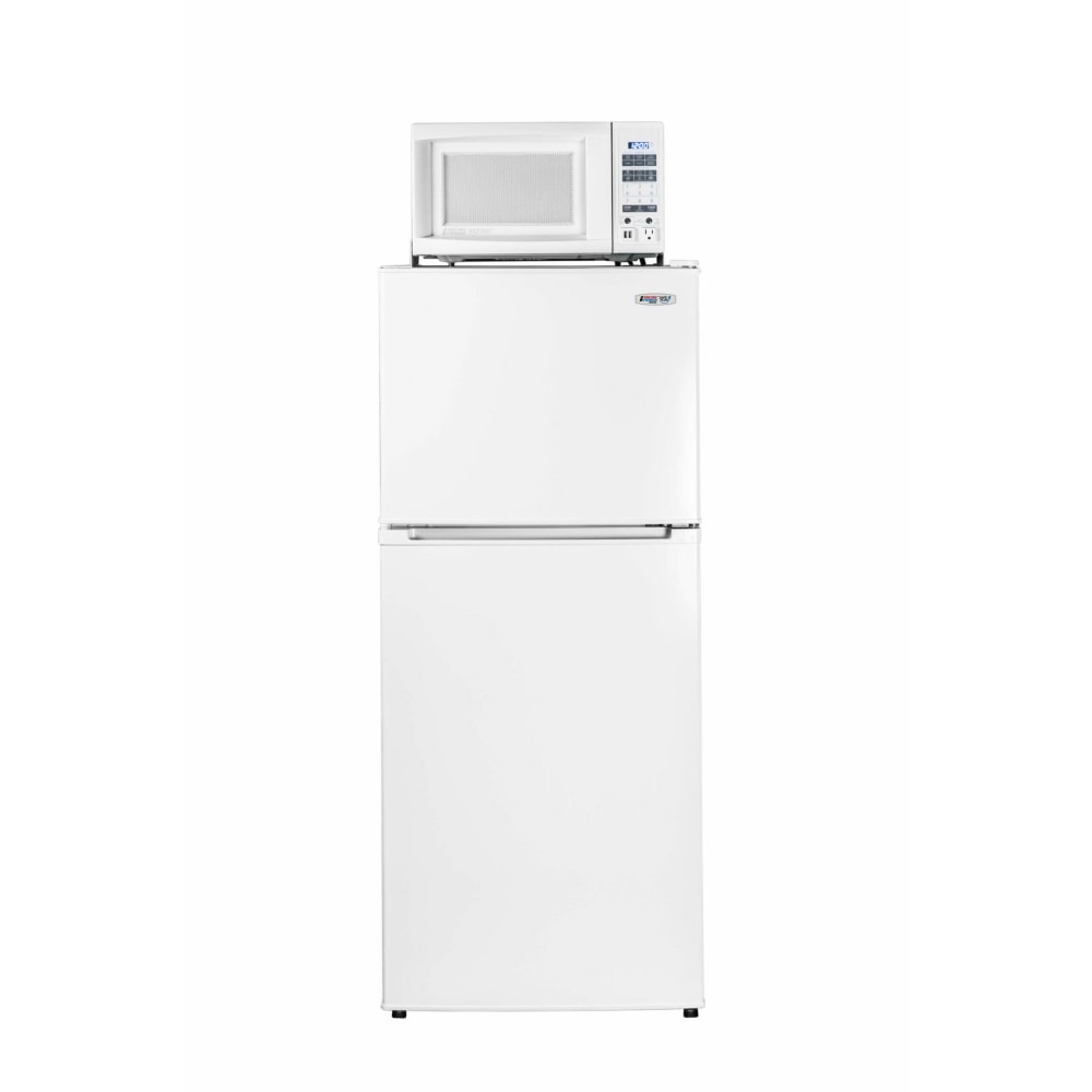 Danby 10 Cu. Ft./0.9 Cu. Ft. Combination Refrigerator/Microwave, Left Side Hinge, White MPN:10.0LMF4-9B1WX