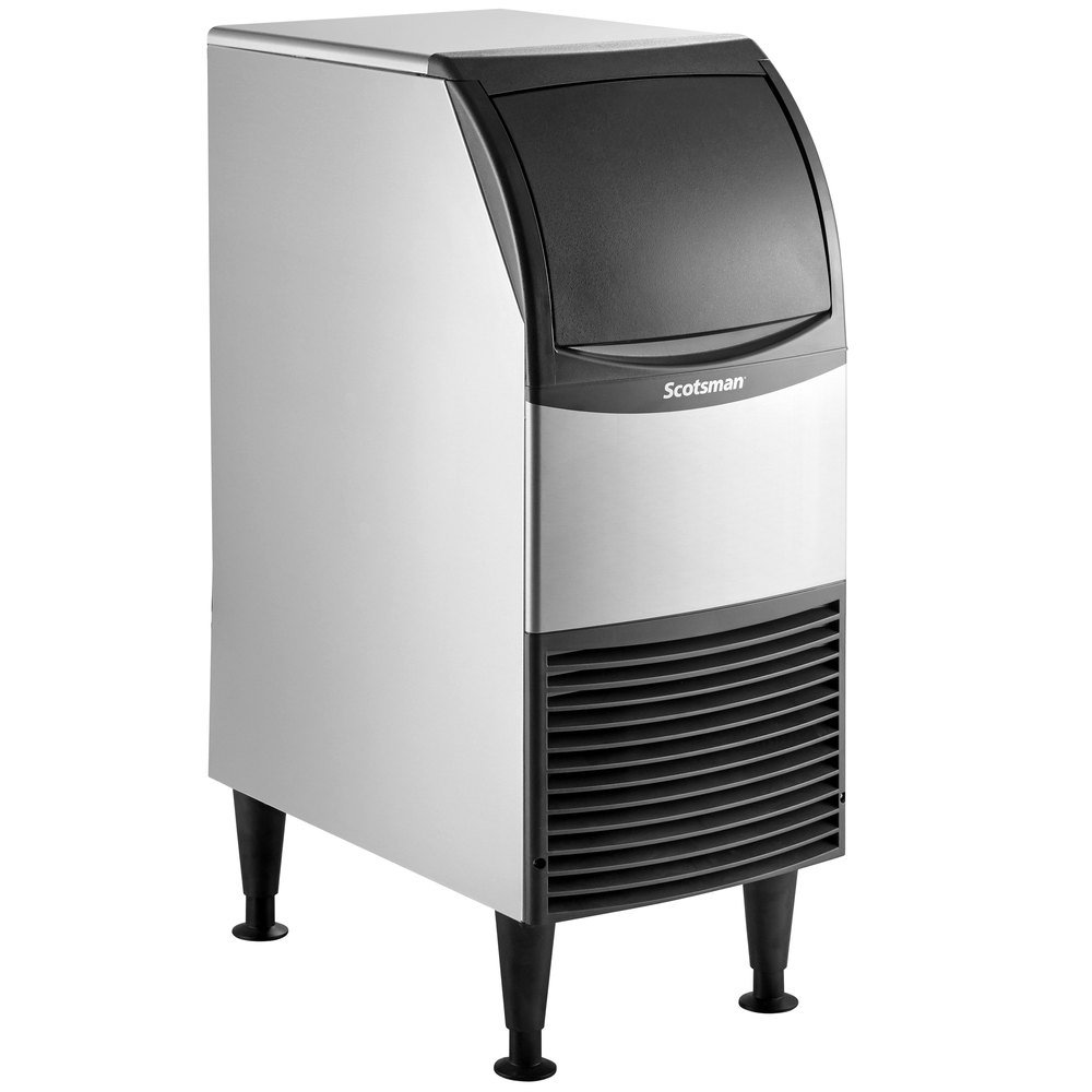 Hoffman Scotsman Air Cooled Undercounter Ice Machine, Medium Cube, 58 Lb, 38inH x 15inW x 24inD, Silver MPN:CU0415MA-1