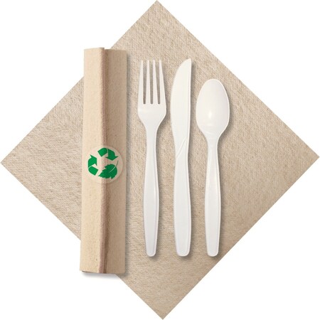 Rolled Linen Dinner Napkin/Cutlery, PK50 MPN:119993