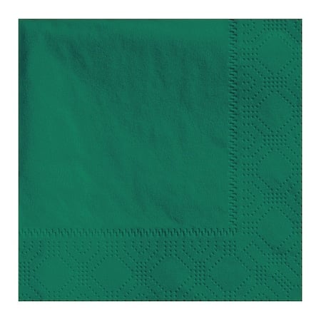 Green Beverage Napkin, 2Ply, 1/4Fold, PK250 MPN:180337