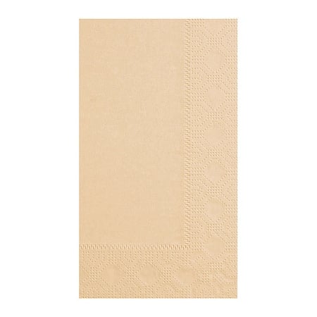 Dinner Napkin, Beige, 2 Ply, 1/8 Fold, PK125 MPN:180543