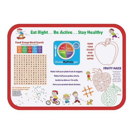 Childrens My Plate, PK250 MPN:832790