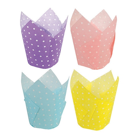 Cup Medley, Blue/Pink/Purple/Yellow, PK125 MPN:611124