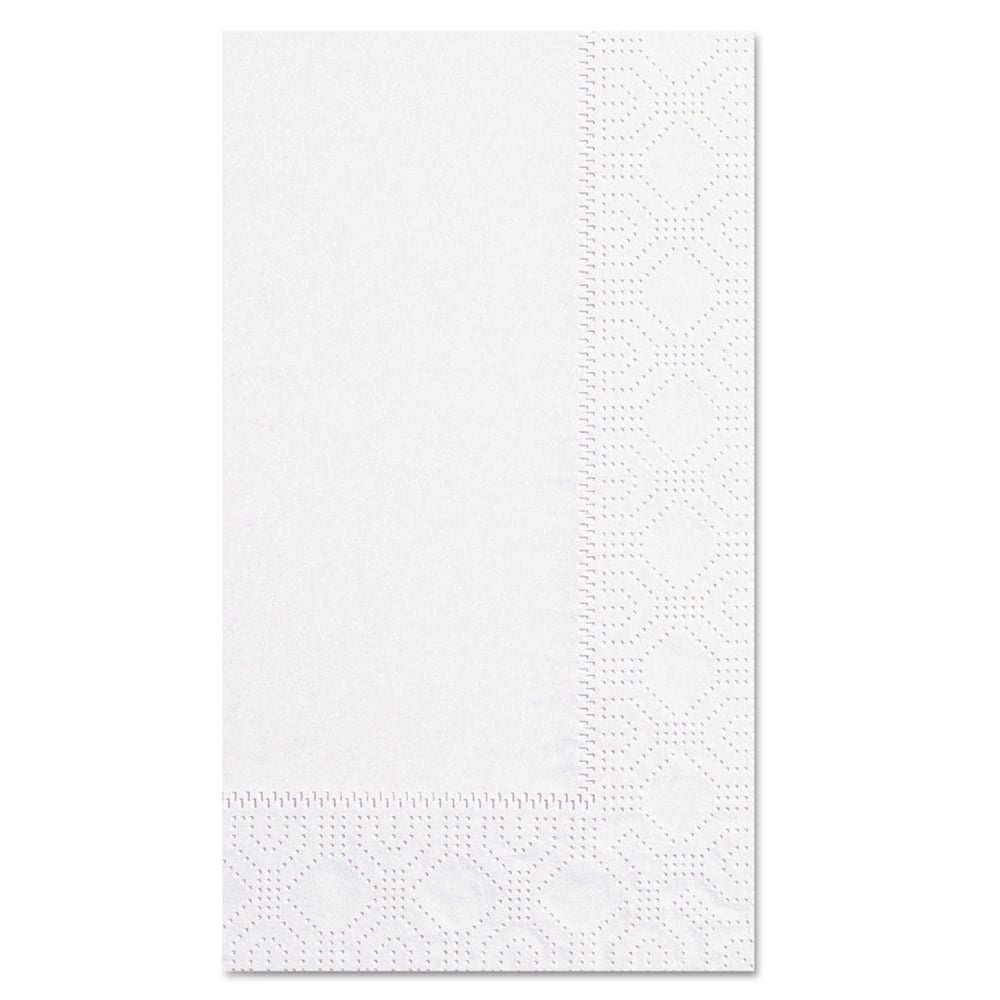 Hoffmaster Dinner Napkins, 2-Ply, 15 x 17, White, 1000/Carton MPN:180500