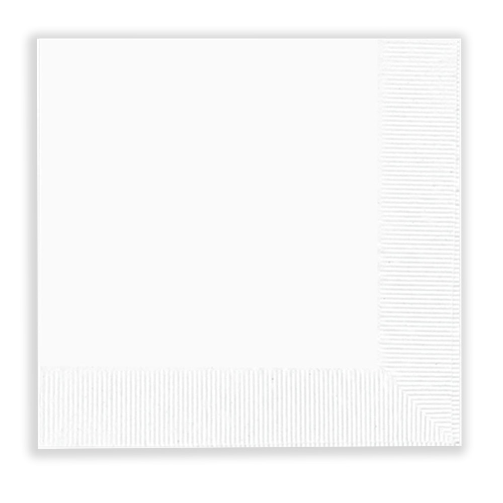 Hoffmaster 2-Ply Beverage Napkins, 10in x 10in, White, Case Of 4, 000 Napkins MPN:NG01049