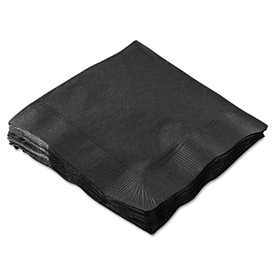 HFM180313 Napkin Bev 9.5X9.5 2PL Bk CT/1000 MPN:HFM180313