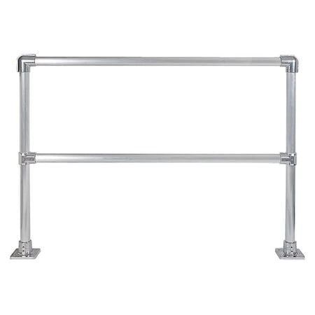 Handrail Section, 6 Ft, Aluminum Mil MPN:50230