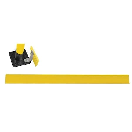 Handrail Toe Board, 6 Ft, Aluminum MPN:92391