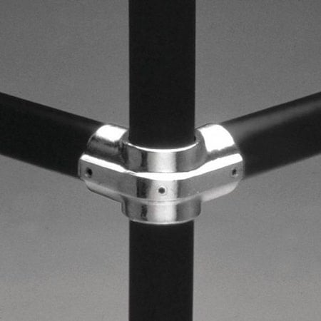 Structural Pipe Fitting, Tee, Aluminum, 1.25 in Pipe Size, 32510 lb Tensile Strength MPN:11E-7