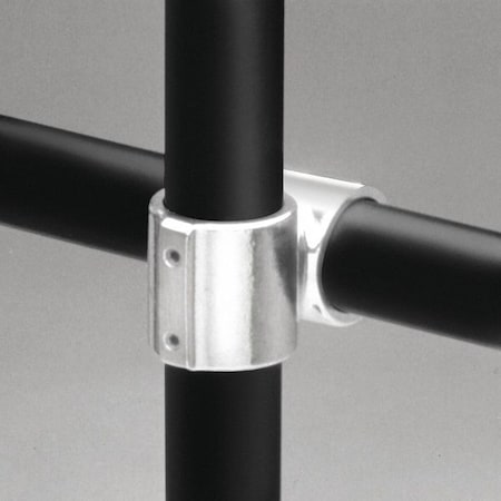 Structural Pipe Fitting, Cross, Aluminum, 1.25 in Pipe Size, 32510 lb Tensile Strength MPN:12-7