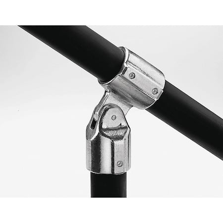 Structural Pipe Fitting, Adjustable Tee, Aluminum, 1 in Pipe Size, 32510 lb Tensile Strength MPN:17-6