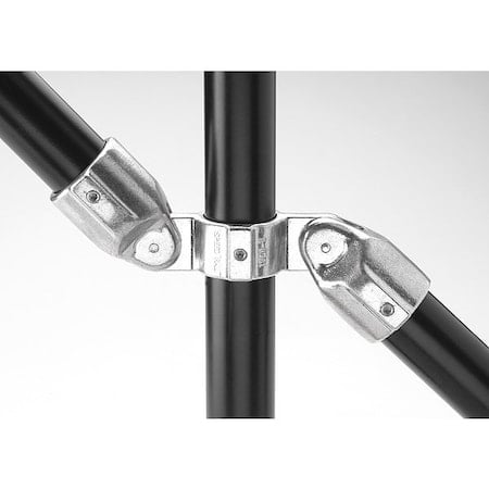 Structural Pipe Fitting, Cross, Aluminum, 1.5 in Pipe Size, 32510 lb Tensile Strength MPN:19E-8