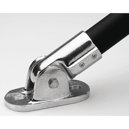 Structural Pipe Fitting, Adjustable Flange, Base Flange, Aluminum, 1.25 in Pipe Size MPN:46ADJ-7