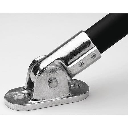 Structural Pipe Fitting, Adjustable Flange, Base Flange, Aluminum, 1.5 in Pipe Size MPN:46ADJ-8