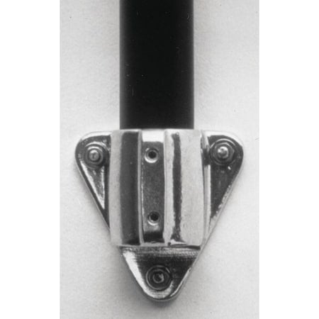 Structural Pipe Fitting, Wall Flange, Aluminum, 1.25 in Pipe Size, 32510 lb Tensile Strength MPN:50-7