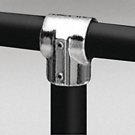 Structural Pipe Fitting Tee-E For 1-3/8 in OD, 1 in Pipe Size, Cast Iron, 32510 lb Tensile Strength MPN:5E-6