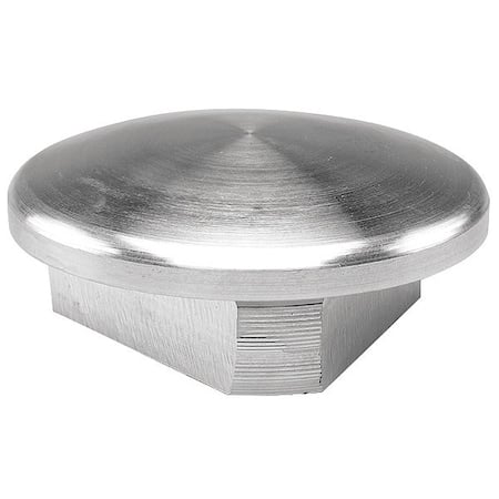 Structural Pipe Fitting, Plug, Aluminum, 1.5 in Pipe Size, 32510 lb Tensile Strength MPN:62-8