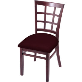 Holland Bar Stool Hampton 3130 Bristol Dining Chair Canter Bordeaux Seat Dark Cherry Finish 313018DC005